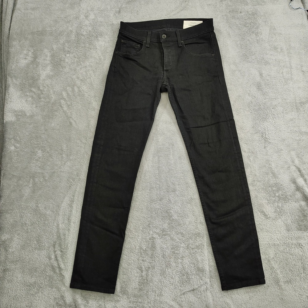 rag & bone Men's Skinny Jeans - Black